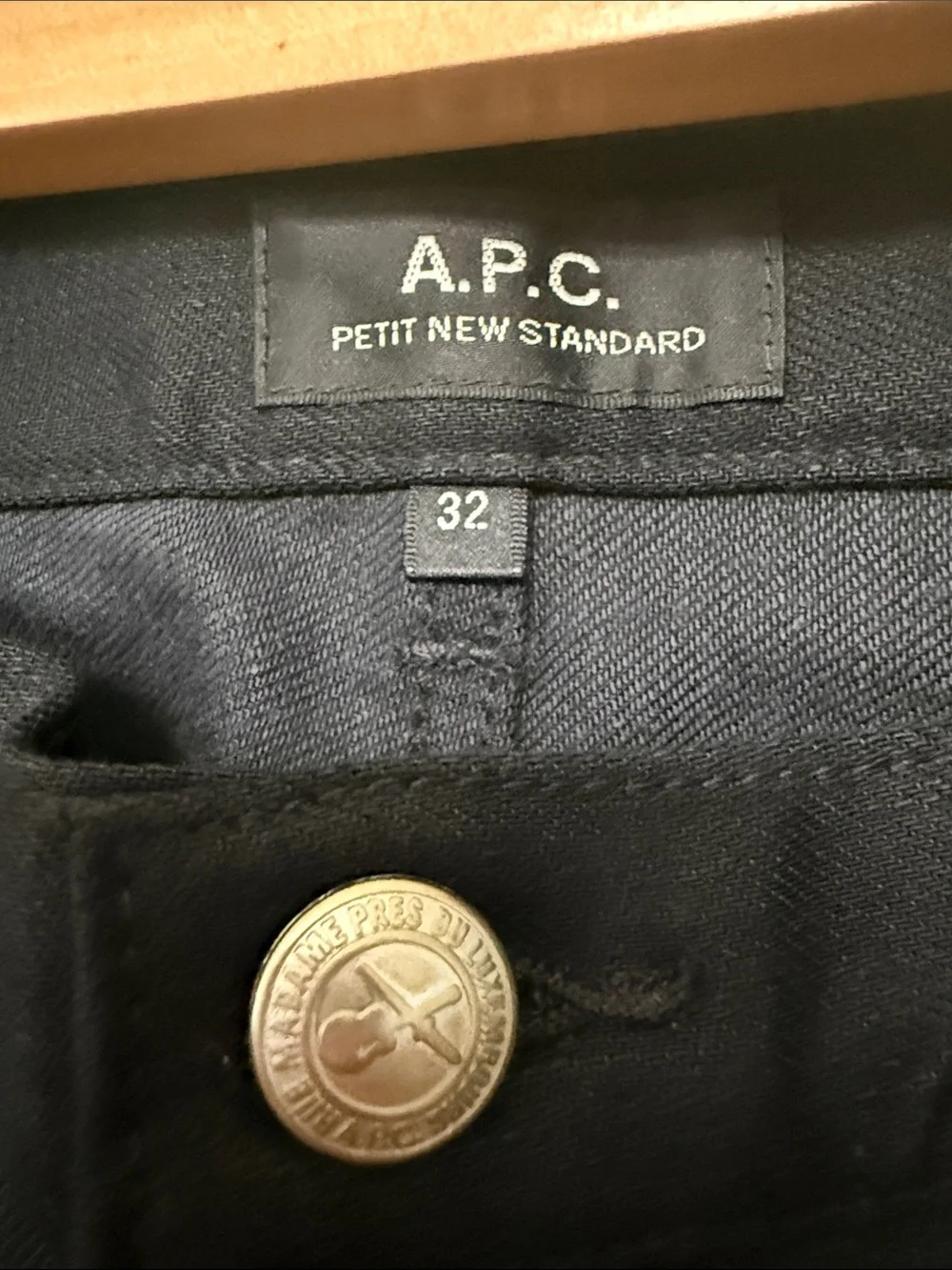 A.P.C. Black Skinny Jeans Unisex